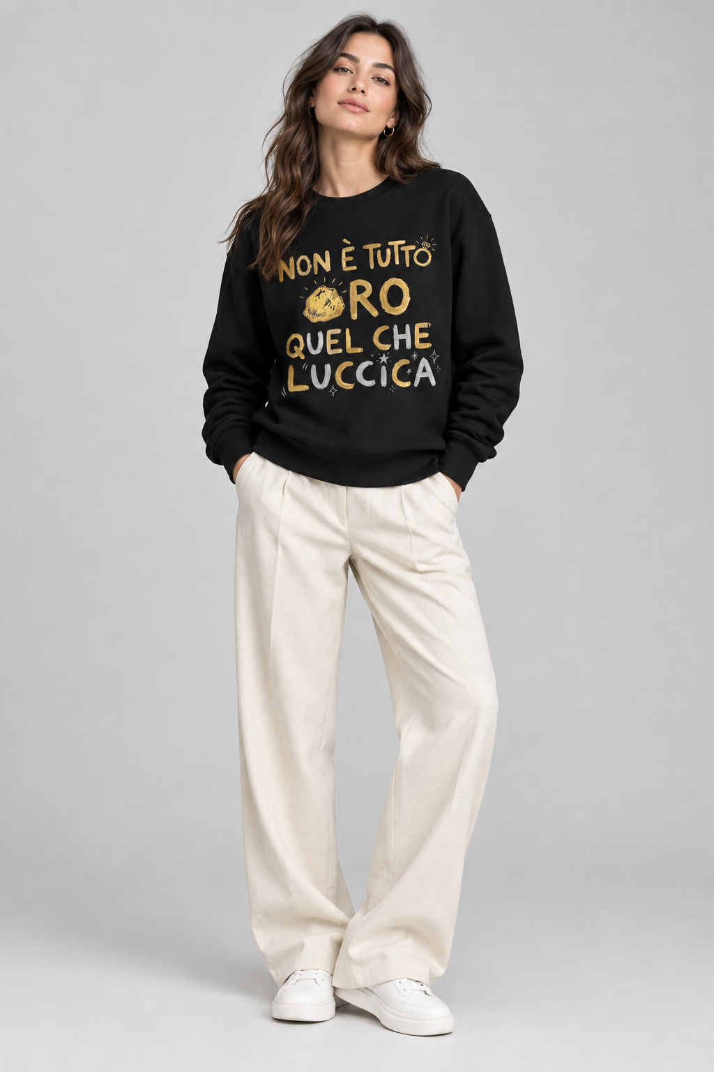 Non è tutto ORO Unisex Premium Sweatshirt