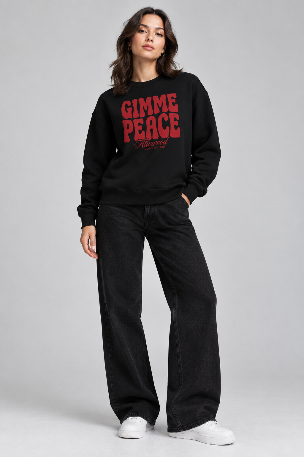 Gimme Peace Unisex Premium Sweatshirt