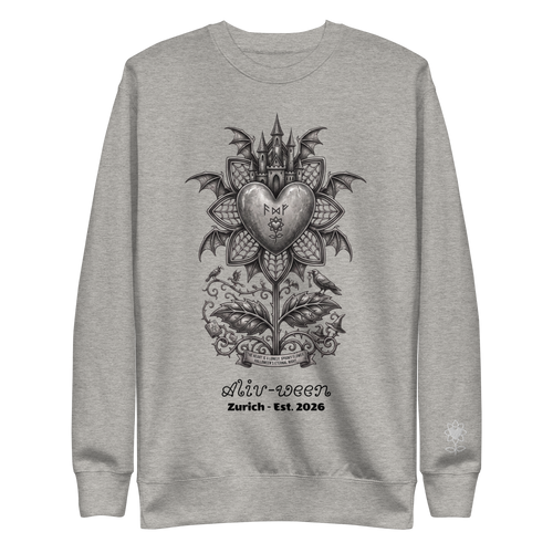 Aliv-ween Dark Logo Unisex Premium Sweatshirt - Alivwood