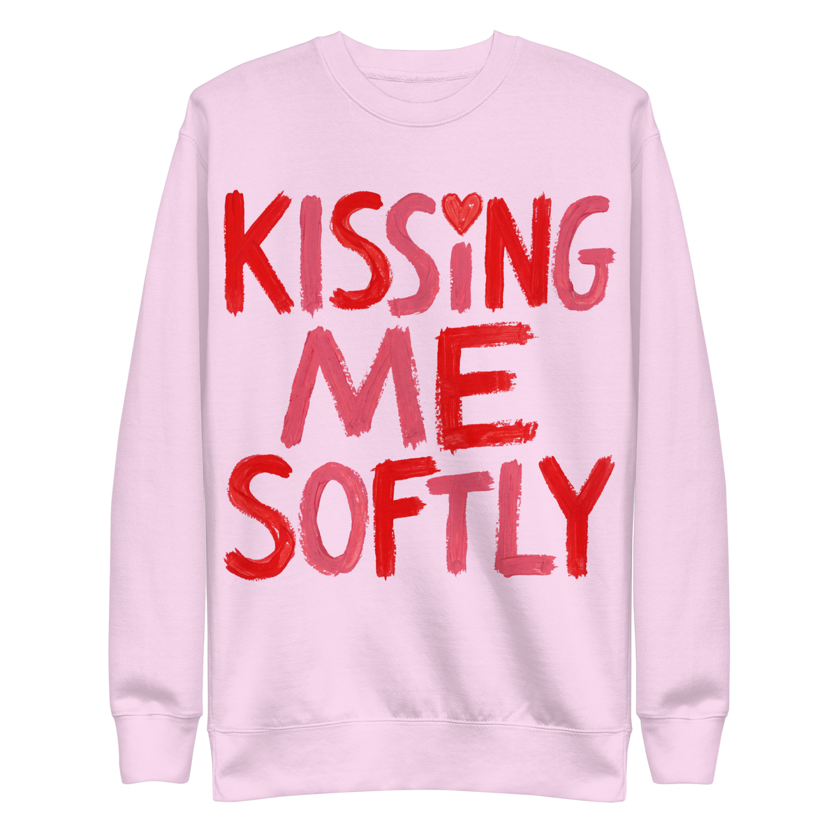 Kissing me Softly Unisex Premium Sweatshirt - Alivwood