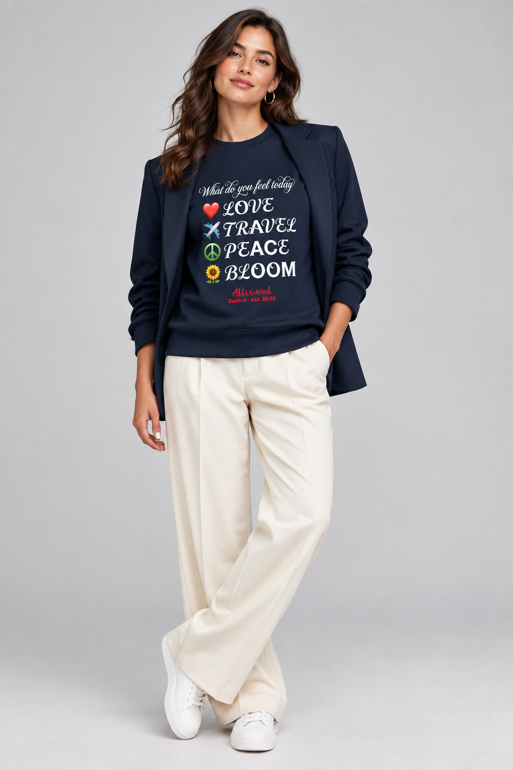 What do you feel today Unisex Premium Sweatshirt
