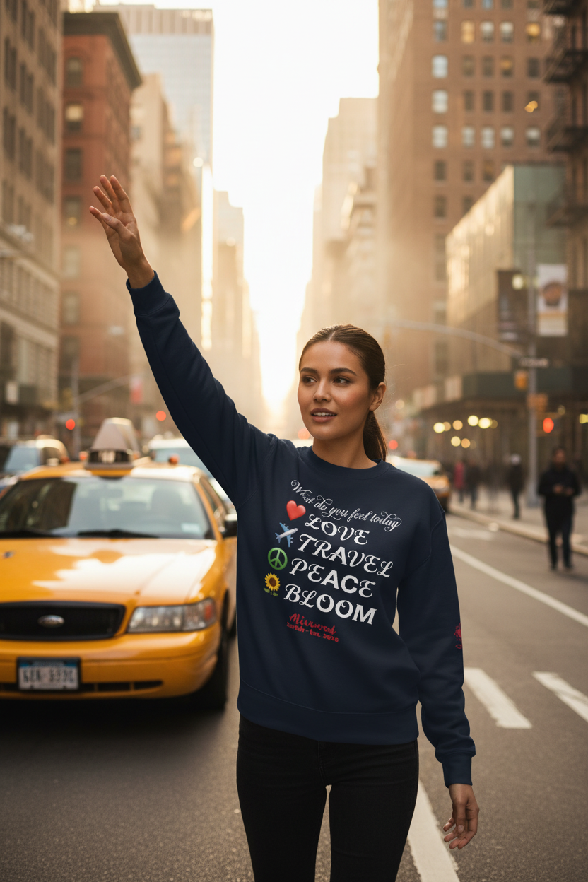 What do you feel today Unisex Premium Sweatshirt