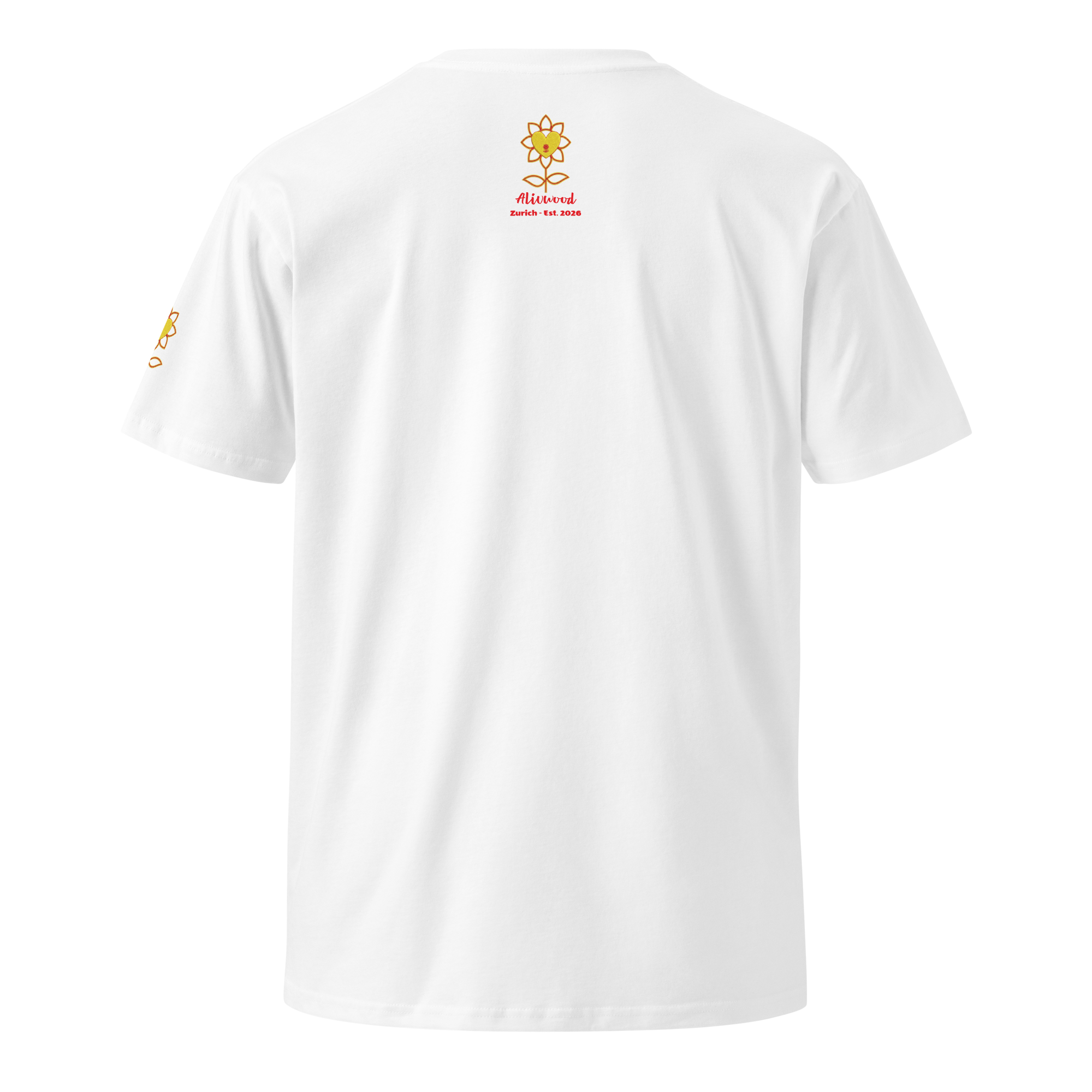 With and without You Unisex premium t-shirt - Alivwood