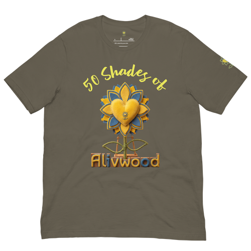 Alivwood 50Shadesof Unisex t-shirt - Alivwood