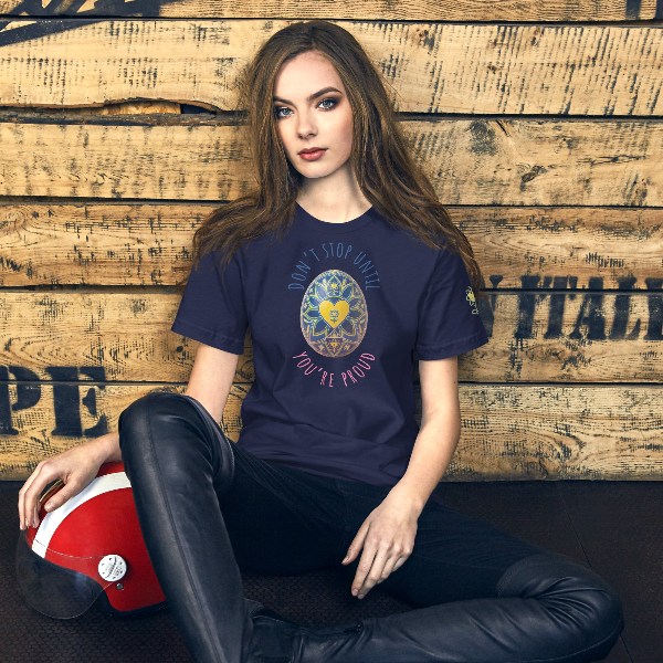 Pysanky Unisex t-shirt UA - Alivwood