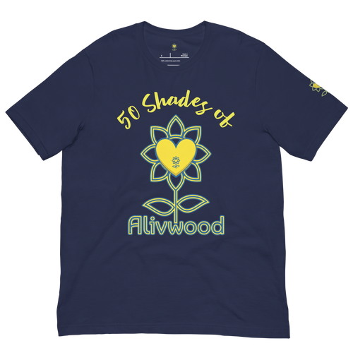 Alivwood 50Shadesof Unisex t-shirt - Alivwood