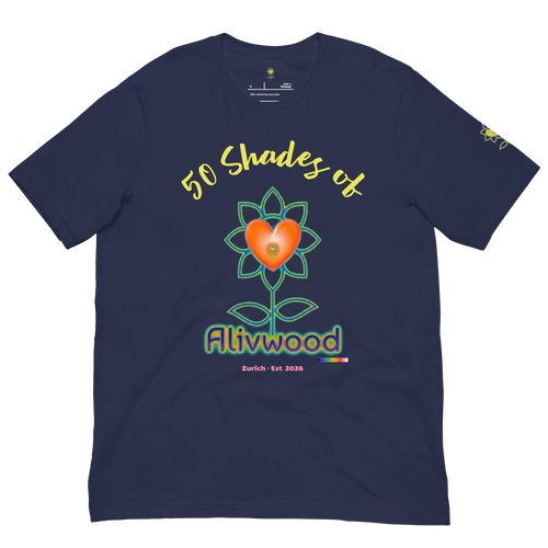 Alivwood 50Shadesof — Unisex Staple Tee - Alivwood