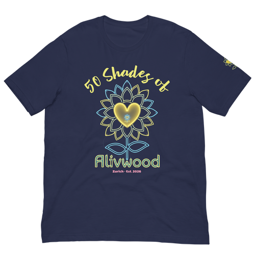 Alivwood 50Shadesof Unisex t-shirt - Alivwood