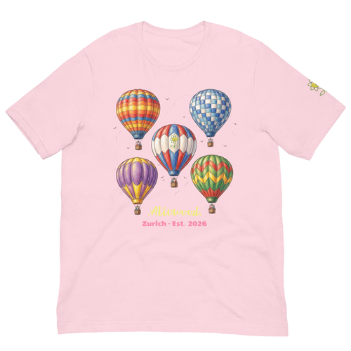 Alivwood Air Balloons Unisex T-shirt - Alivwood