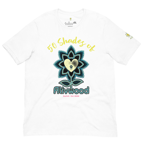 Alivwood 50Shadesof Unisex t-shirt - Alivwood