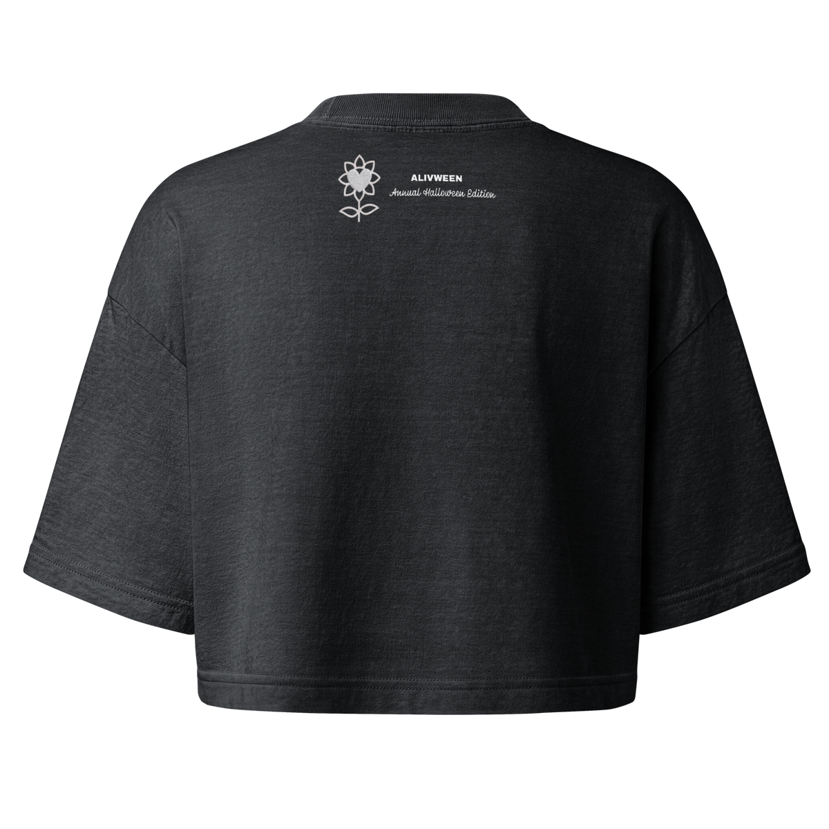 11:11 Women’s garment dye cropped tee - Alivwood