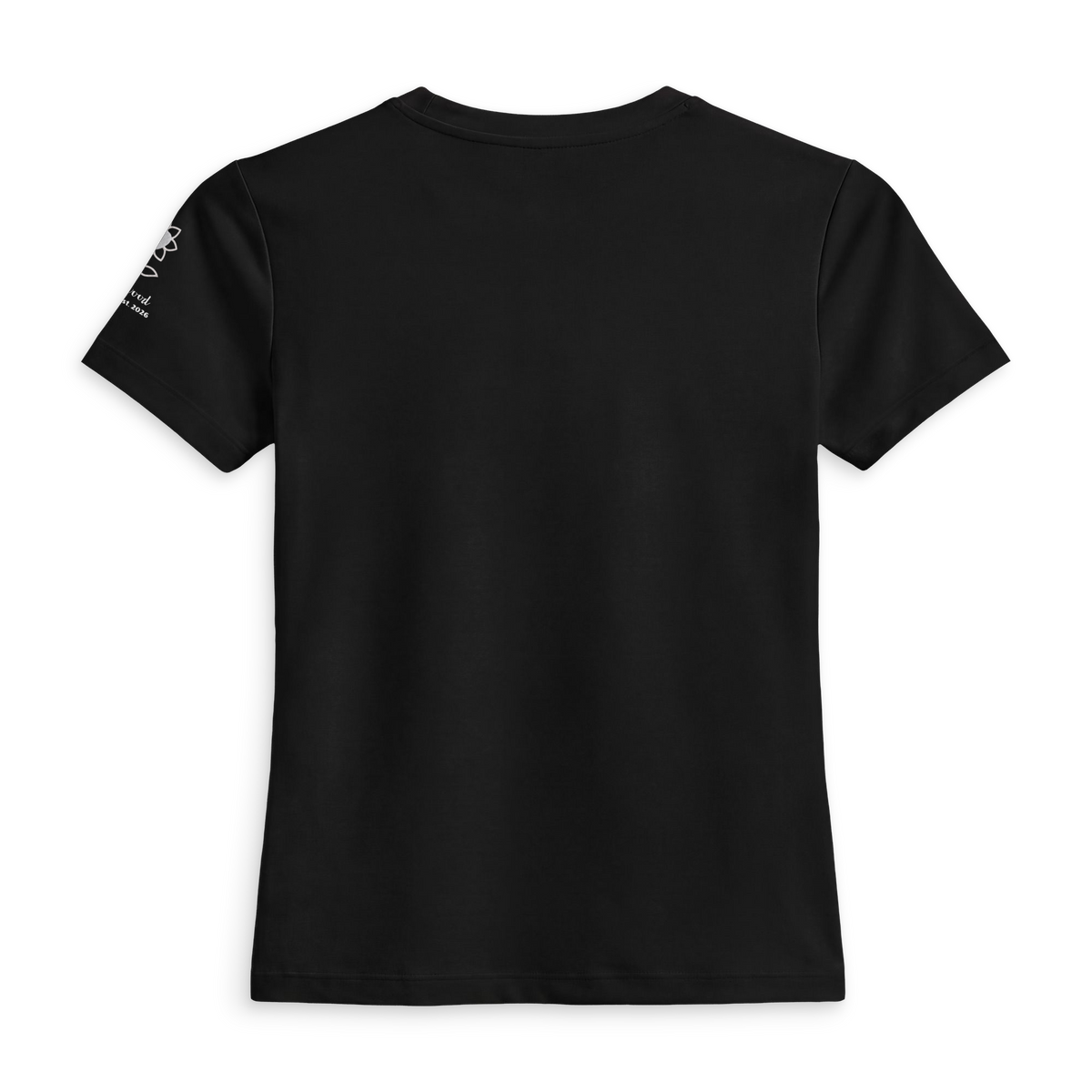 Peace is my status glitch Women's luxe fitted tee - Alivwood