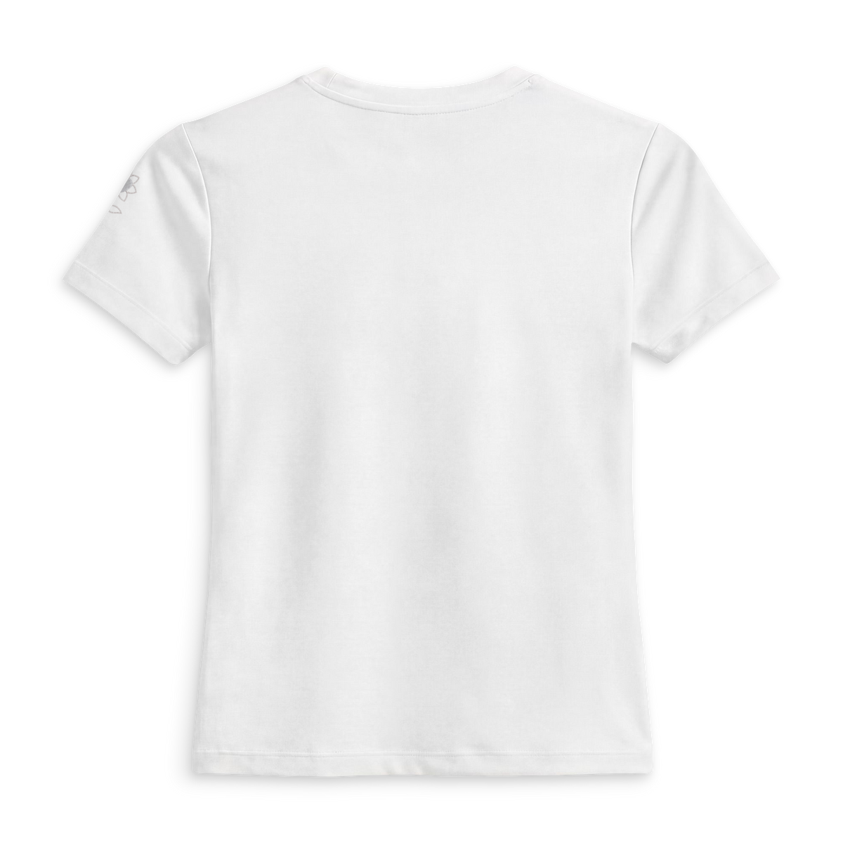Peace is my status glitch Women's luxe fitted tee - Alivwood