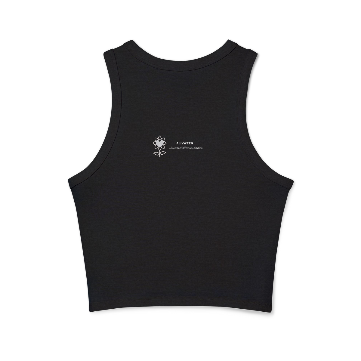 11:11 Women's micro rib racer tank top - Alivwood
