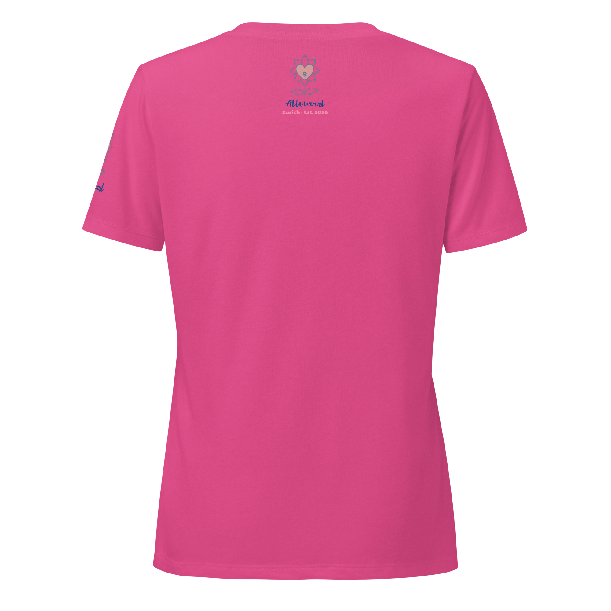 Kissing in Paris Women’s relaxed v-neck t-shirt - Alivwood