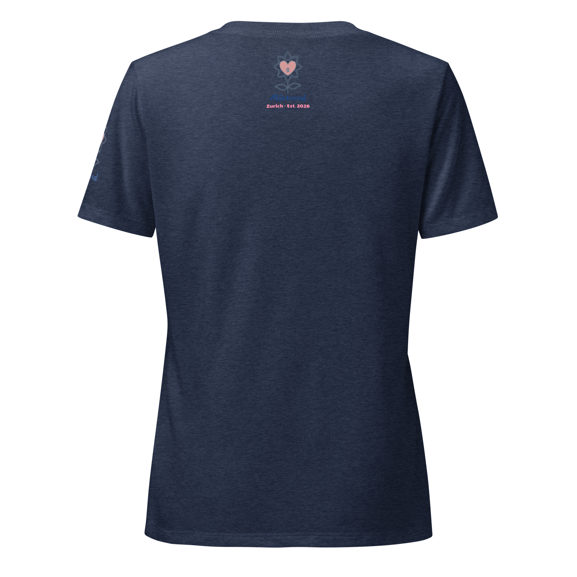 Kissing in Paris Women’s relaxed v-neck t-shirt - Alivwood