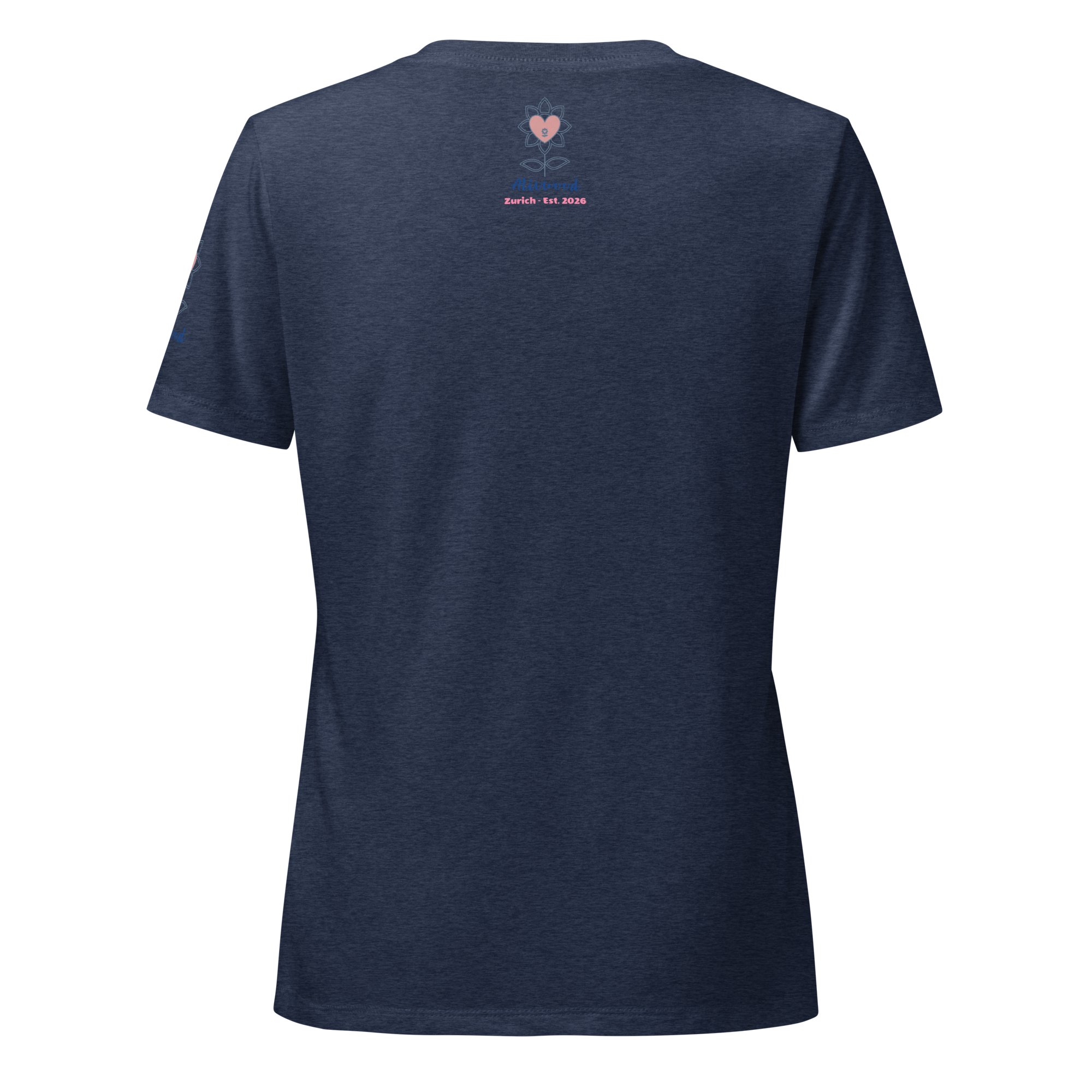 Kissing in Berlin Women’s relaxed v-neck t-shirt - Alivwood