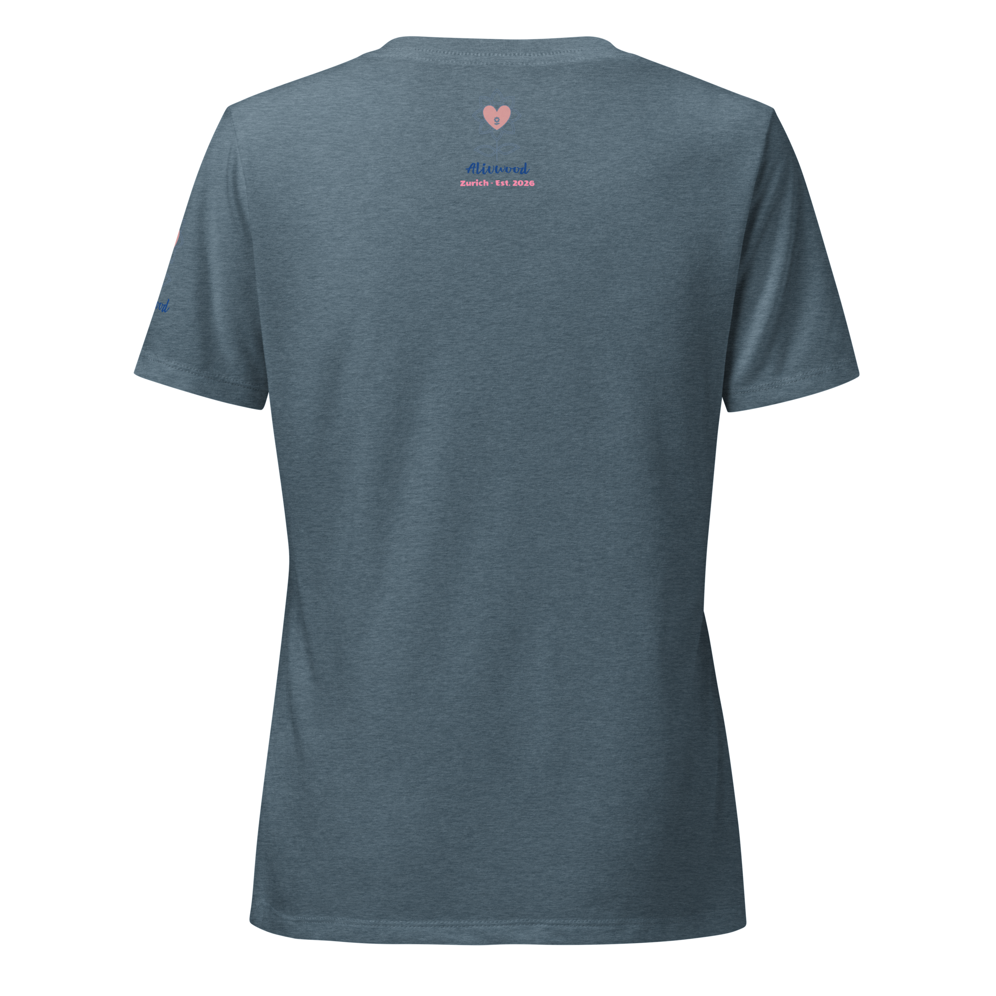 Kissing in Rome Women’s relaxed v-neck t-shirt - Alivwood