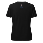 Kissing in Venice Women’s relaxed v-neck t-shirt - Alivwood