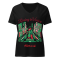 Kissing in Venice Women’s relaxed v-neck t-shirt - Alivwood