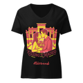 Kissing in Madrid Women’s relaxed v-neck t-shirt - Alivwood