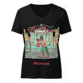 Kissing in Rome Women’s relaxed v-neck t-shirt - Alivwood
