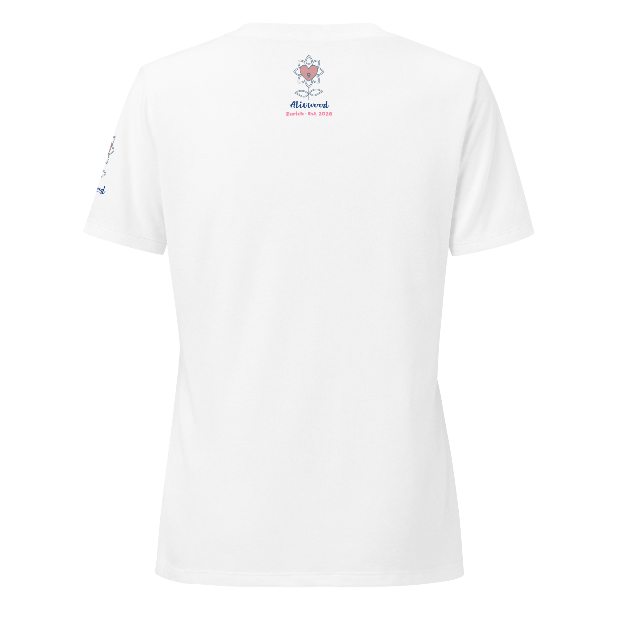 Kissing in Cappadocia Women’s relaxed v-neck t-shirt - Alivwood