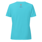 Kissing in Kyiv Women's relaxed v-neck t-shirt - Alivwood