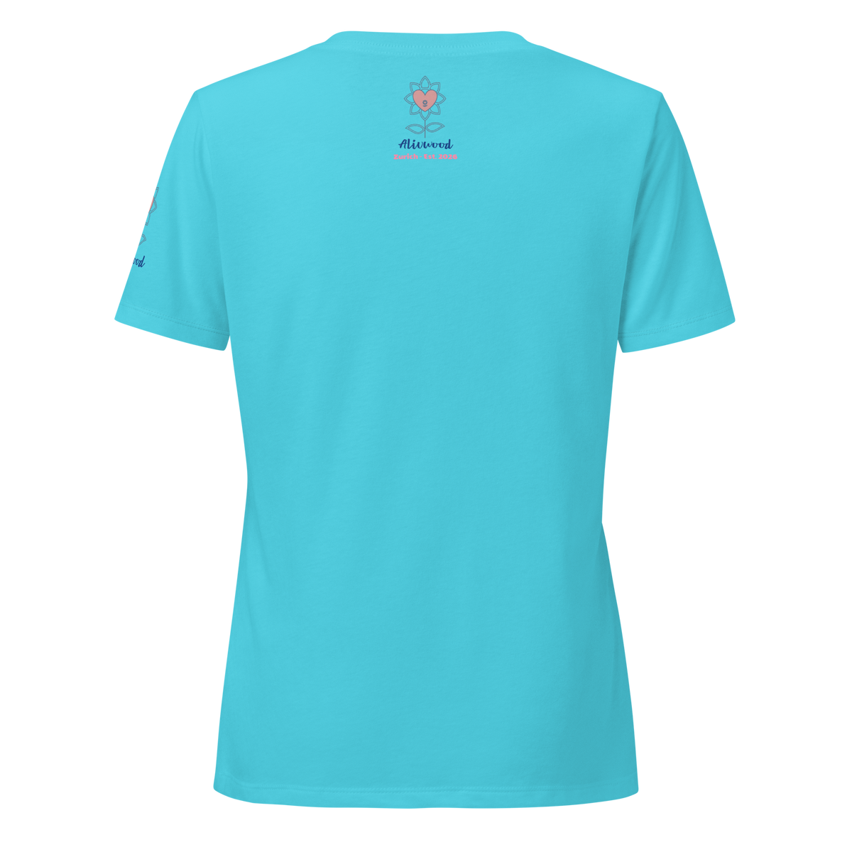 Kissing in Odesa Women’s relaxed v-neck t-shirt - Alivwood